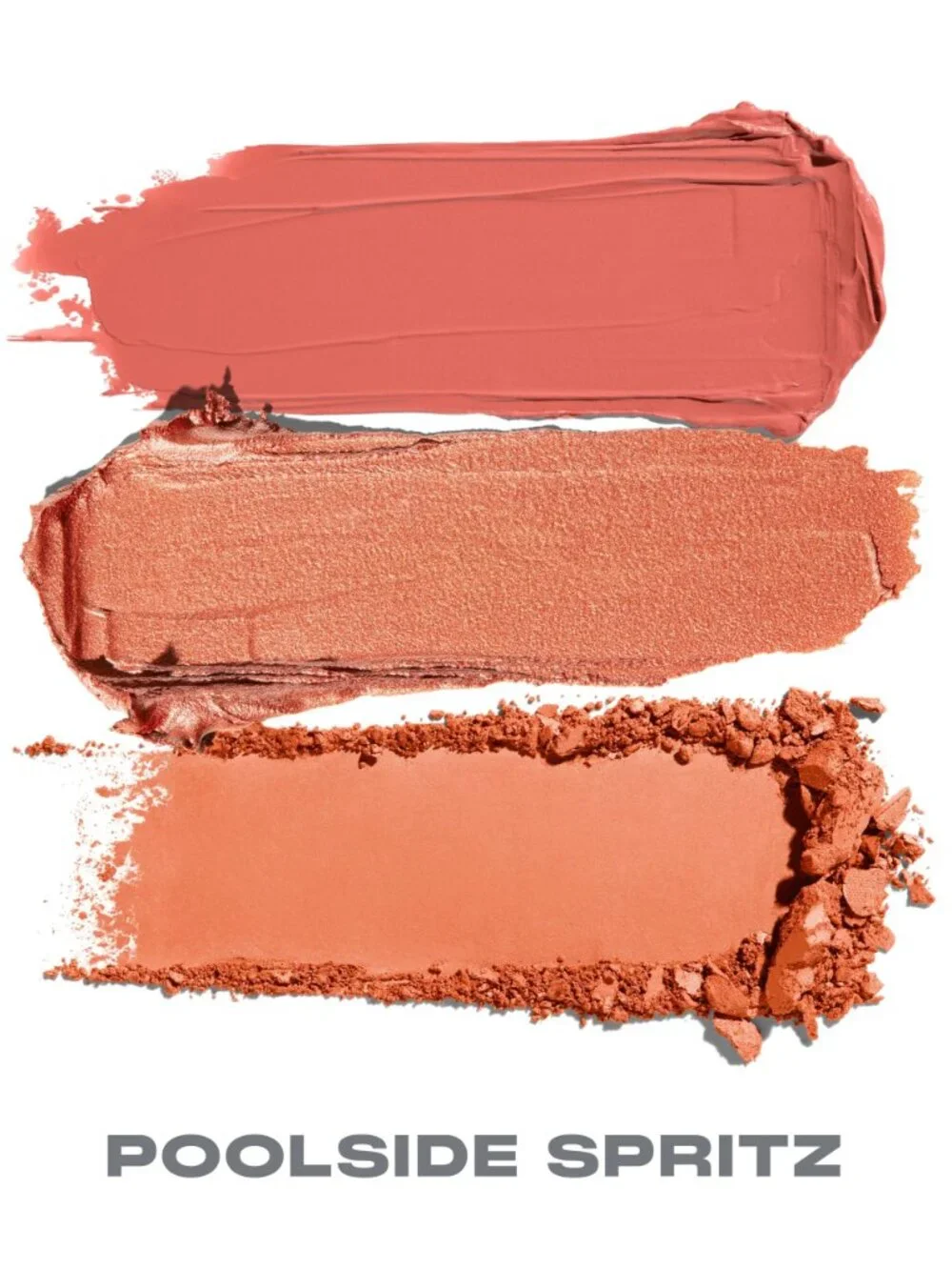 New Morphe Cheek Thrills Multi-Finish Face Trio in Poolside Spritz - Tangerine
